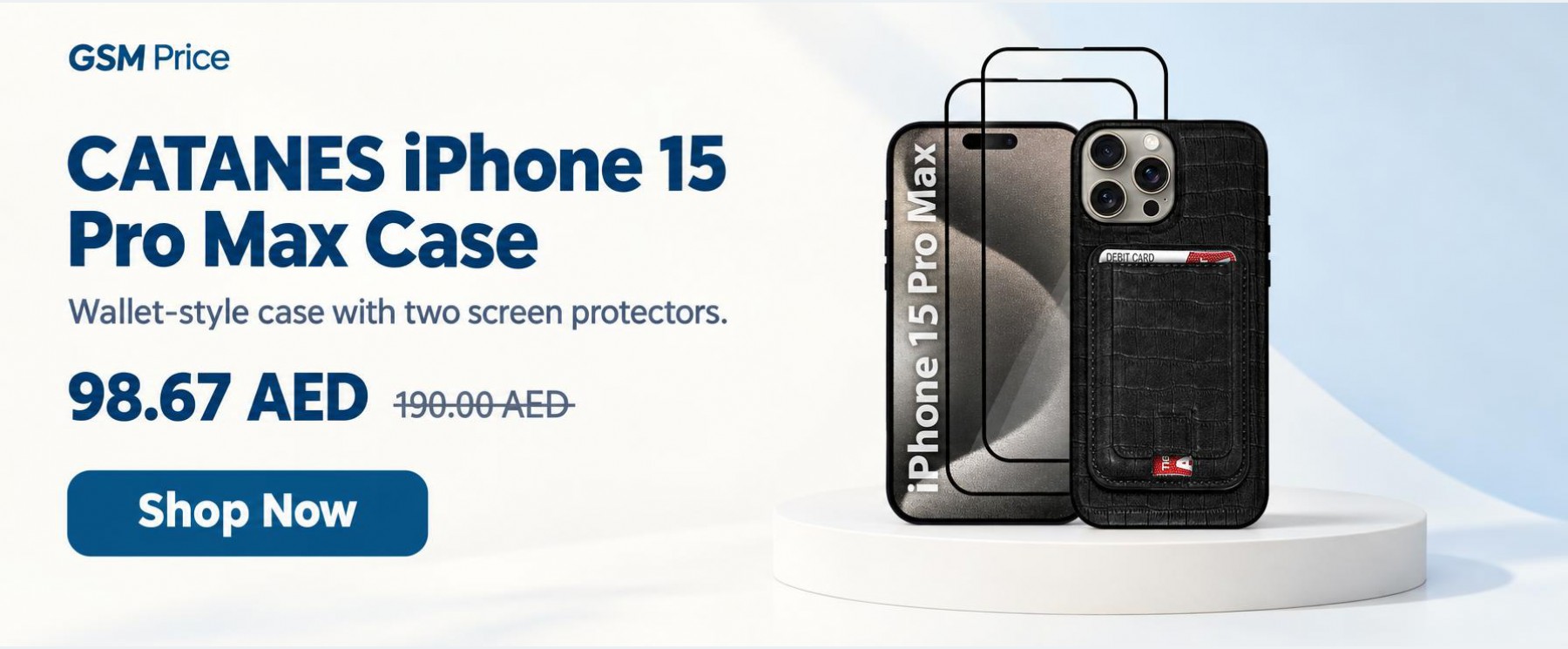 CATANES iPhone 15 Pro Max Case