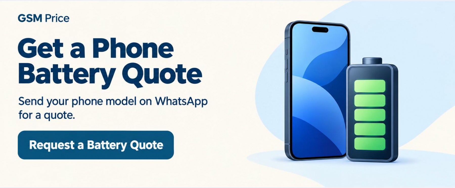 Get a Phone Battery Quote